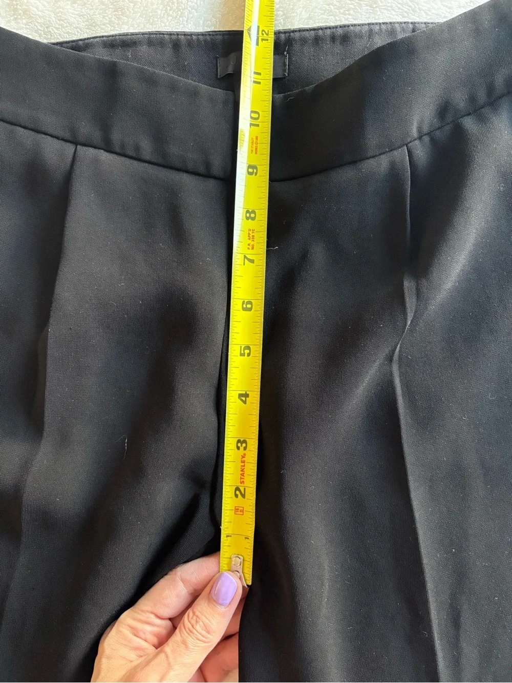 J. Crew Women’s Black Dress Trousers Side Zipper Pockets